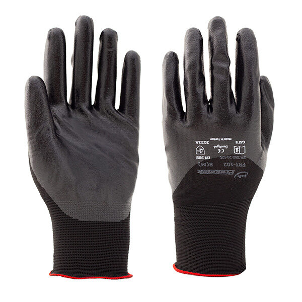 PROKOTEK PRT-102 POLYESTER NİTRİL İŞ ELDİVENİ